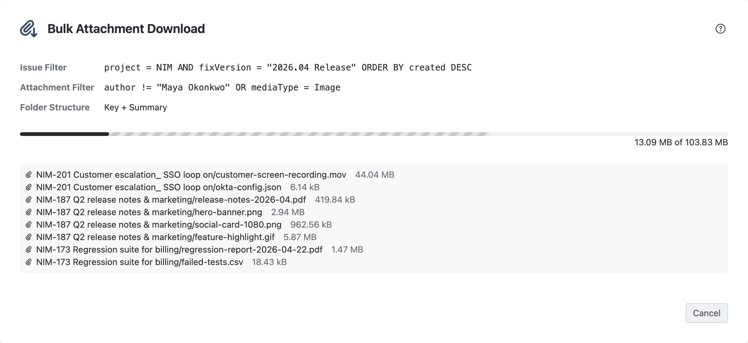 Download Progress